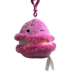 Middy The Macaroon Squishmallow Clip